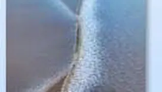لحظه ی زیبای برخورد دو موج دریا به هم