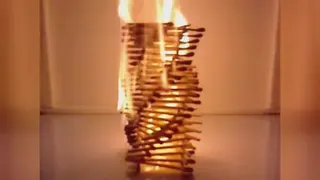 دومینوی آتش گرفتن کبریت