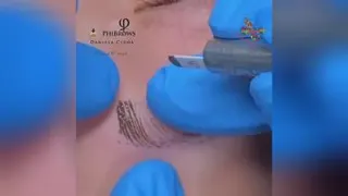 اموزش تاج ابرو سبک فیبروز