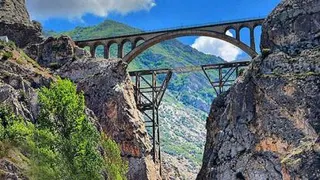 🔺نمای بسیار زیبا از پل ورسک مازندران