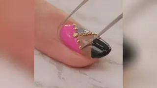یه طرح زیبا با رنگهای شاد و اکسسوری💅😍