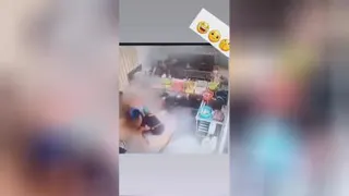 بی احتیاطی اشپزخونه
