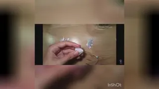 آموزش فرشته با روبان