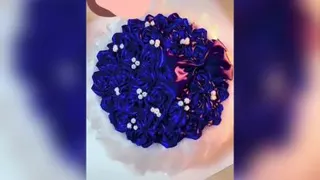 آموزش گل روبانی