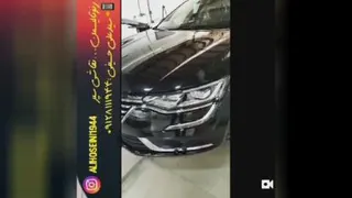 صافکاری پی دی آر رنو تالیسمن لبه درب موتور