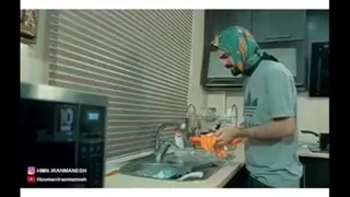 وقتی کودک درون مامانا فعال باشه😀