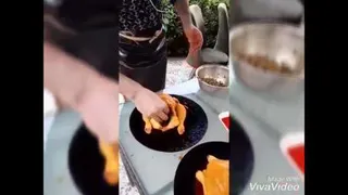 اشپزی مرغ شکم پر