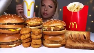 asmr غذا🍔🍟