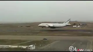زیباترین فرود هواپیما