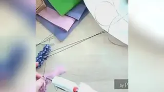 ساخت سنبل های نمدی