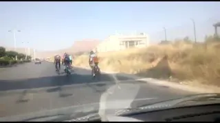 تمرین دوچرخه سوارای شیرازی