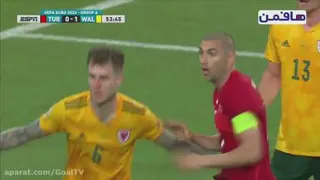 ترکیه 0-2 ولز | خلاصه بازی | درخشش بیل، ترک ها را ناکام گذاشت