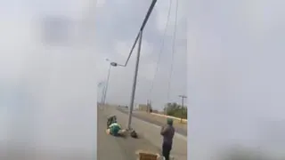 ایده ای جالب برای تیر چراغ برق ها