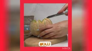 آب طالبی یخی خنگ وخوشمزه