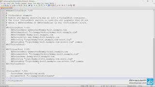 استفاده از دامنه دلخواه به جای localhost