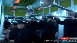 🔺نقاره‌زنی در حرم مطهر رضوی همزمان با شب مبعث پیامبر اکرم (ص)