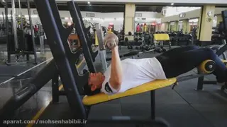 حرکت پرس زیر سینه هالتر