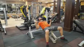 پرس بالا سینه هالتر