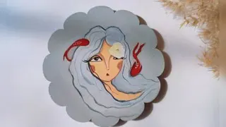 نقاشی روی ایینه