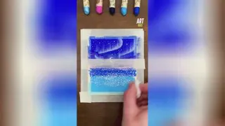 نقاشی باپاستل