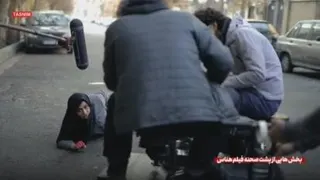 پشت صحنه بازی مریلا زارعی در «هناس»