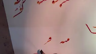 استاد آزهار شرکا - آمزش تحریر کلمه "شرحه" در خط نستعلیق