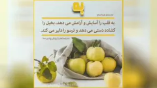 چهارده حدیث درباره خواص شگفت انگیز میوه ( به )