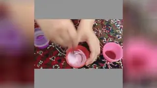 اموزش اسلایم خامه ای