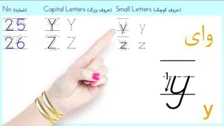 آموزش حرفه ای الفبای انگلیسی English alphabet A B C D E F G H...W X Y Z