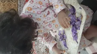 کسب درآمد دختر 3 ساله