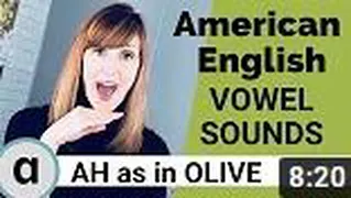 2 صدای آ مختلف در زبان انگلیسی/AH as in OLIVE and UH as in HUT