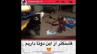 کودک بامزه