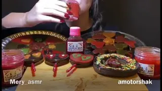 لواشک وخراکی های ترش خشمزه😋