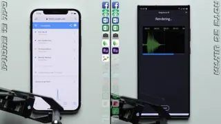 مقایسه سرعت آیفون 12 و سامسونگ نوت 20 اولترا