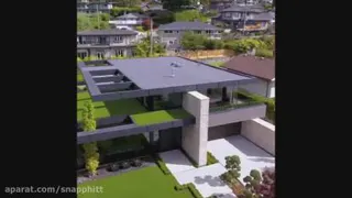 معماری مدرن و جالب یک خانه 🏡😍