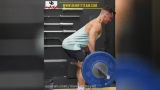 آموزش زیر بغل خم هالتر