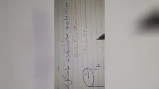 مساحت کل استوانه