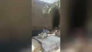 مدل عجیب پخت نان