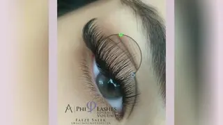 اکستنشن مژه والیوم تهرانپارس