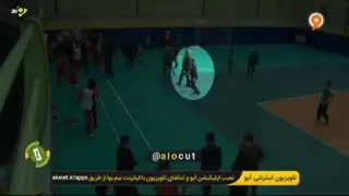 ویدئویی از درگیری عجیب در لیگ برتر فوتسال