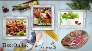 تیزر تبلیغاتی مخصوص رستوران ها و آشپزخانه ها