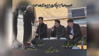 رسول تقی زاده و حسن برکتی پور مراسم ختم خادم الحسین (ع) کربلایی علی محمد