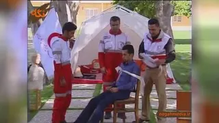 آموزش کمک های اولیه» حمل با صندلی