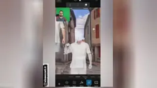 ادیت ترسناک عکس