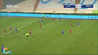 خلاصه بازی استقلال _ نساجی مازندران (استقلال 1 _ 0 نساجی)