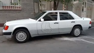 فروش سفارشی مرسدس بنز 124 (کپل) سفید 1988