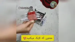 درست کردن کباب فانتزی😍😍