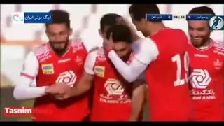 گل پرسپولیس به ذوب آهن