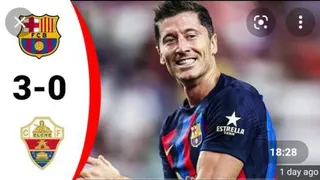 خلاصه بازی بارسلونا 3-0 الچه