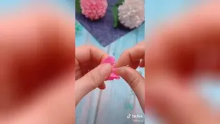 آموزش ساخت گل با کاغذ کشی🤩🌺خیلی ساده و شیک😎